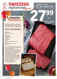 Gazetka promocyjna Intermarche - Gazetka promocyjna - Gazetka - ważna od 18.10 do 18.10.2021 - strona 18 - produkty: Piec, Top, Sól, Por, Mus, Jaja, Pasztet, Tarta, Pieprz, Udziec wołowy, Bułka tarta, Piekarnik, Lanki, Bułka, Mięso, Fa