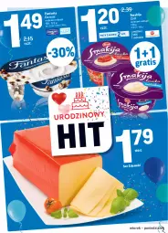 Gazetka promocyjna Intermarche - Gazetka promocyjna - Gazetka - ważna od 18.10 do 18.10.2021 - strona 24 - produkty: Ser, Danone, Zott, Smakija, Edam, Fanta, Fa