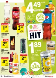Gazetka promocyjna Intermarche - Gazetka promocyjna - Gazetka - ważna od 18.10 do 18.10.2021 - strona 37 - produkty: Hoop, Sok, Mirinda, Pepsi, Fortuna, Napój gazowany, Oshee, Napój niegazowany, Napój