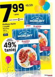 Gazetka promocyjna Intermarche - Gazetka promocyjna - Gazetka - ważna od 18.10 do 18.10.2021 - strona 46 - produkty: Morliny, Kiełbasa