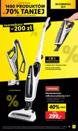 Gazetka promocyjna Lidl - GAZETKA - Gazetka - ważna od 25.11 do 25.11.2023 - strona 15 - produkty: Odkurzacz, Szczotka, Akumulator