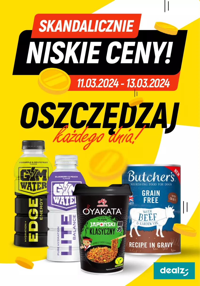 Gazetka promocyjna Dealz - Oszczędzaj każdego dnia! - ważna 11.03 do 13.03.2024 - strona 1