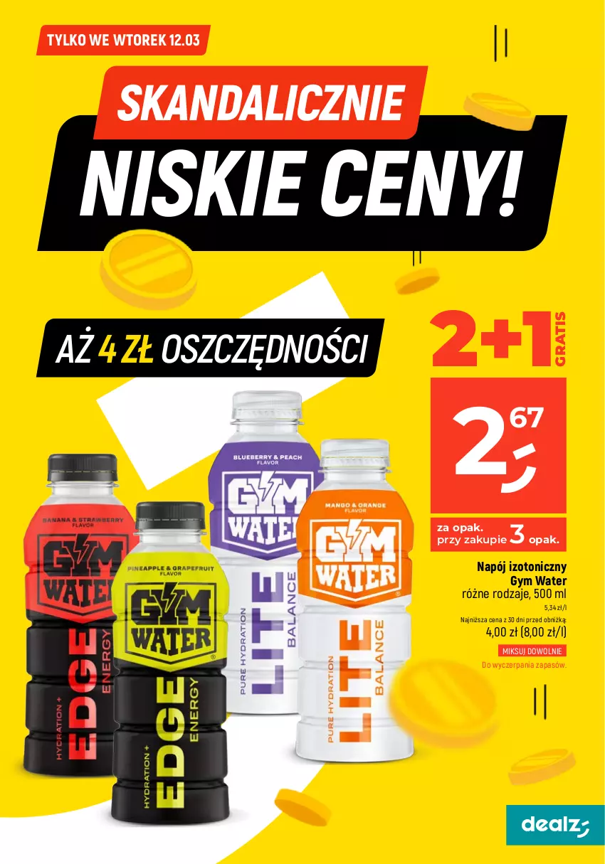 Gazetka promocyjna Dealz - Oszczędzaj każdego dnia! - ważna 11.03 do 13.03.2024 - strona 3 - produkty: Gra, Napój, Napój izotoniczny