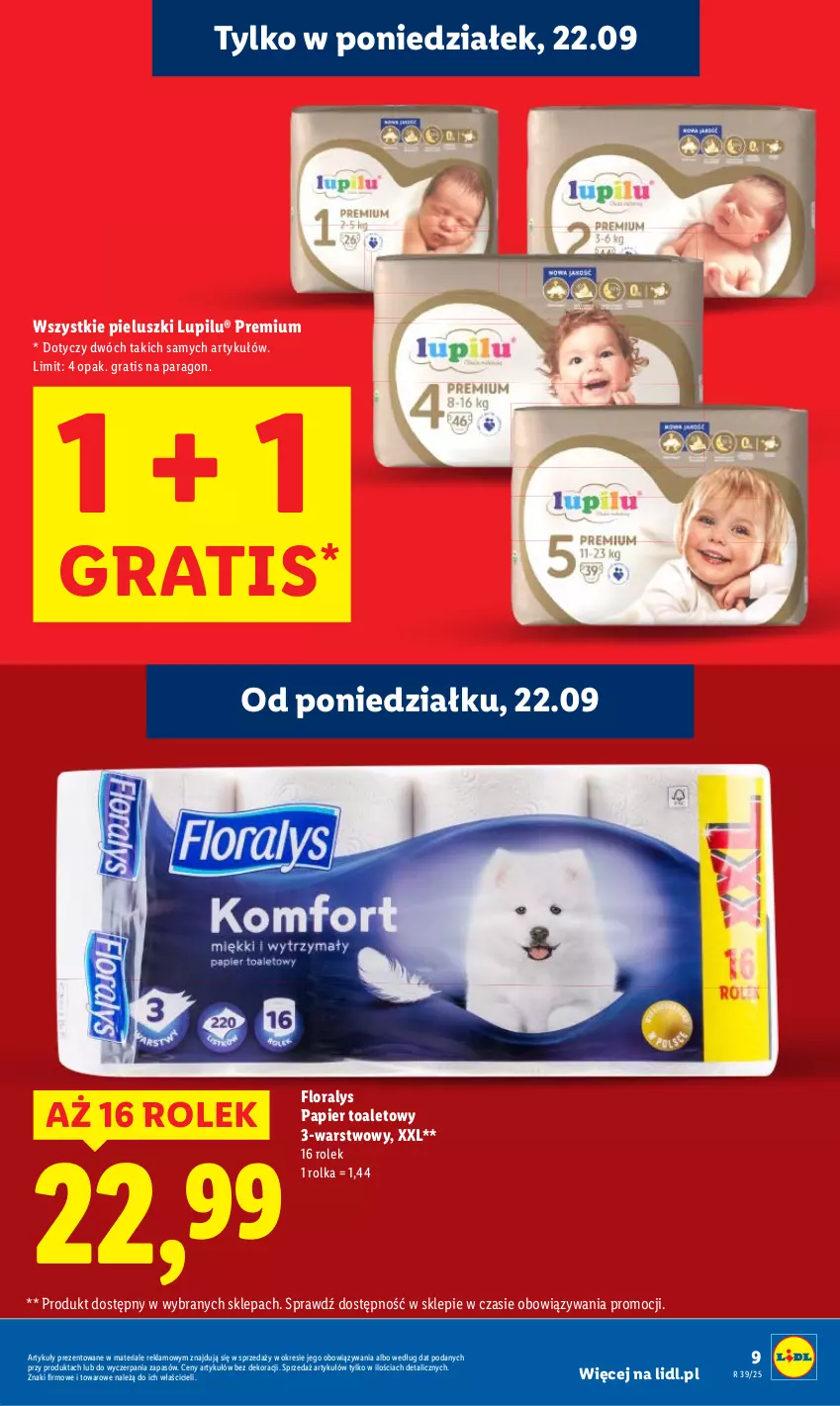 Gazetka promocyjna Lidl - GAZETKA - ważna 22.09 do 24.09.2025 - strona 13 - produkty: Flora, Gra, Papier, Papier toaletowy