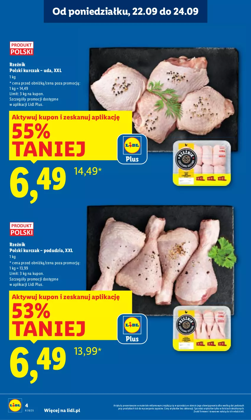 Gazetka promocyjna Lidl - GAZETKA - ważna 22.09 do 24.09.2025 - strona 8 - produkty: Kurczak