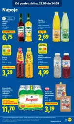 Gazetka promocyjna Lidl - GAZETKA - Gazetka - ważna od 24.09 do 24.09.2025 - strona 37 - produkty: Mus, Lemoniada, Ice tea, Ananas, Napoje, Wazon, Muszynianka, Syrop, Woda mineralna, Woda, Mango, Napój, Mięta, Herbapol, Magnez