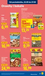 Gazetka promocyjna Lidl - GAZETKA - Gazetka - ważna od 24.09 do 24.09.2025 - strona 43 - produkty: Orzeszki, Chipsy, Wazon, Pestki dyni, Orzeszki ziemne