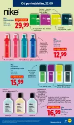 Gazetka promocyjna Lidl - GAZETKA - Gazetka - ważna od 24.09 do 24.09.2025 - strona 59 - produkty: Dezodorant, Perfum, Woda toaletowa, Nike, Woda