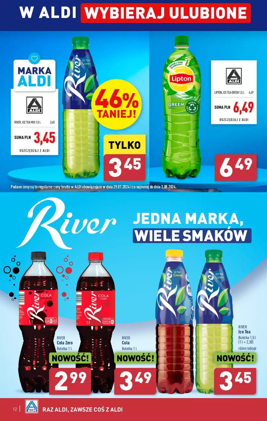 Gazetka promocyjna Aldi - Pełna oferta - ważna 29.07 do 03.08.2024 - strona 12 - produkty: Ice tea