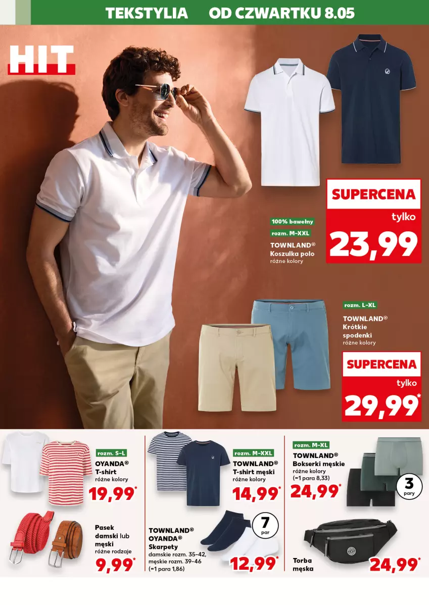 Gazetka promocyjna Kaufland - Kaufland - ważna 08.05 do 10.05.2025 - strona 10 - produkty: Bokserki, Karp, Kosz, Koszulka, Pasek, Pasek damski, Ser, T-shirt