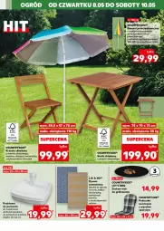Gazetka promocyjna Kaufland - Kaufland - Gazetka - ważna od 10.05 do 10.05.2025 - strona 18 - produkty: Krzesło składane, Sok, Por, Gin, Parasol, Krzesło, Grill, Poduszka, Dywan