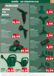 Gazetka promocyjna Kaufland - Kaufland - Gazetka - ważna od 10.05 do 10.05.2025 - strona 21 - produkty: Parkside, Sok, Por, Gra, Konewka, Pistolet, Waga, Ogród