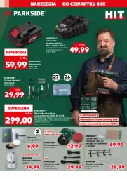 Gazetka promocyjna Kaufland - Kaufland - Gazetka - ważna od 10.05 do 10.05.2025 - strona 4 - produkty: Parkside, Ser, Noż, Taśma montażowa, Wieszak, Walizka, Warka, Tarka, Leon, Wkręt, Wkrętarka, Zestaw narzędzi, Akumulator, LG