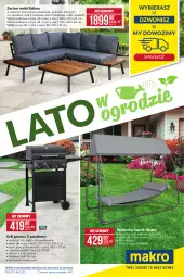 Gazetka promocyjna Makro - [Oferta specjalna] Lato w  ogrodzie - Gazetka - ważna od 31.05 do 31.05.2021 - strona 1 - produkty: Hama, Huśtawka, Termometr, Stolik, Sofa, Sofa 2-osobowa, Haczyk, Sofa 3-osobowa, Grill, Grill gazowy, Fa
