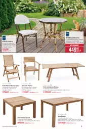 Gazetka promocyjna Makro - [Oferta specjalna] Lato w  ogrodzie - Gazetka - ważna od 31.05 do 31.05.2021 - strona 9 - produkty: Stolik, Stół, Krzesło, Fotel, Stół rozkładany