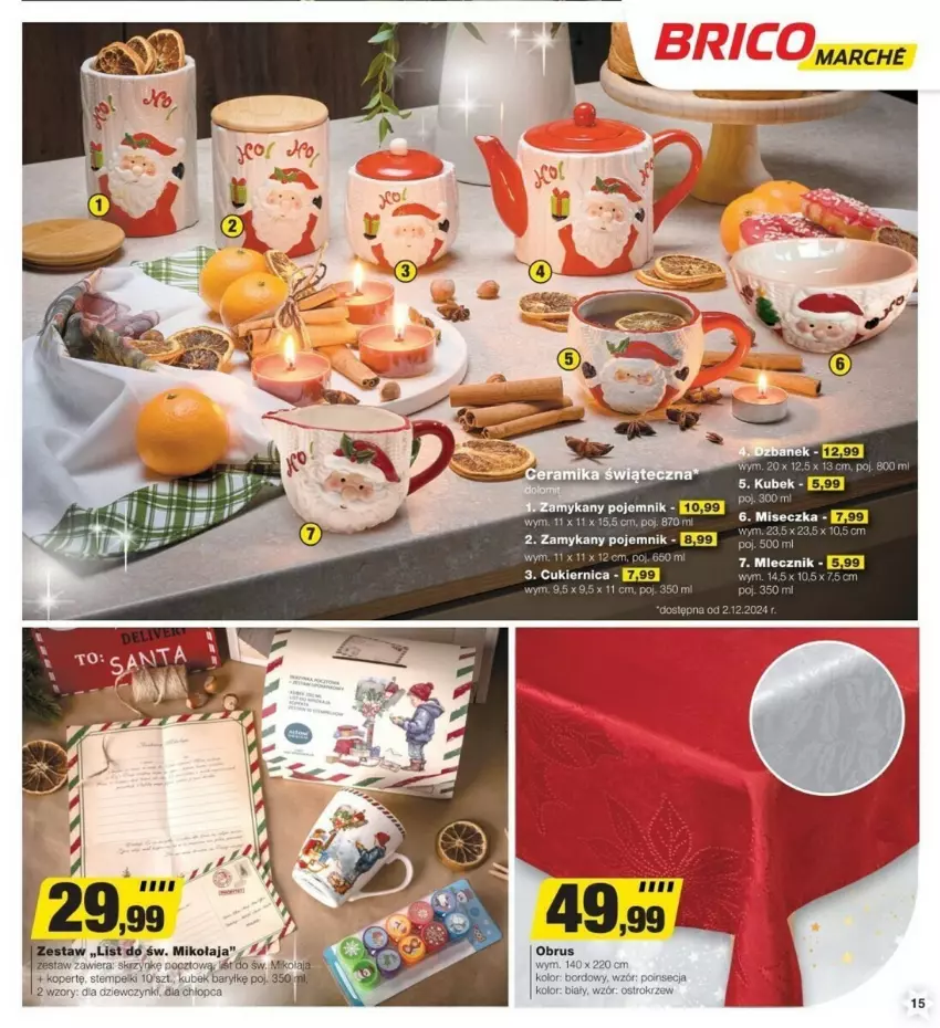 Gazetka promocyjna Bricomarche - ważna 20.11 do 24.11.2024 - strona 7 - produkty: Cukier, Fa, Kubek, Miseczka, Pojemnik