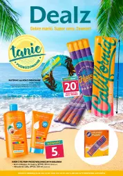 Gazetka promocyjna Dealz - Tanie Podróżowanie - sprawdź katalog! - Gazetka - ważna od 10.07 do 10.07.2021 - strona 1 - produkty: Bielenda, Mleczko do ciała, Materac, Tera, Mleczko