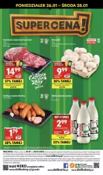 Gazetka promocyjna Delikatesy Centrum - Franczyza DC04 Czwartek - Gazetka - ważna od 28.01 do 28.01.2026 - strona 40 - produkty: Rum, Koc, Gra, Karkówka wieprzowa, Morliny, Kiełbasa, Mobil, Mleko, Kiełbasa śląska