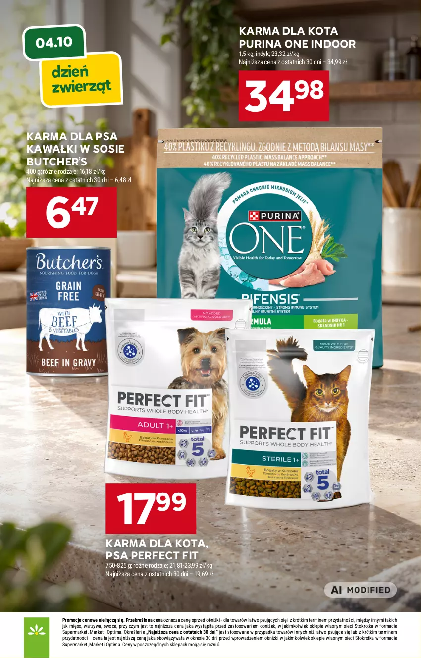 Gazetka promocyjna Stokrotka - Supermarket - ważna 01.10 do 07.10.2026 - strona 50 - produkty: Kawa, Mięso, Optima, Owoce, Pur, Purina, Sos, Warzywa