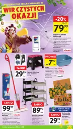Gazetka promocyjna Intermarche - Gazetka promocyjna - Gazetka - ważna od 09.04 do 09.04.2025 - strona 44 - produkty: Por, Mop, Wycieraczka, Regał, Vileda, Taboret, Suszarka, Taboret składany, Miska