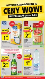 Gazetka promocyjna Intermarche - Gazetka promocyjna - Gazetka - ważna od 09.04 do 09.04.2025 - strona 8 - produkty: Piwa, Piwo, Sok, Por, Gra, Sokołów, Parówki, Primavera, LANA, Perła, Prima, Woda, Mleko