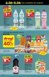 Gazetka promocyjna Biedronka - Od czwartku - Gazetka - ważna od 12.06 do 12.06.2024 - strona 48 - produkty: Sok, Mus, Napoje, Tymbark, Syrop, Woda, Mango, Napój, Cisowianka, Nektar, HP