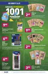 Gazetka promocyjna Aldi - Gazetka - ważna od 24.07 do 24.07.2021 - strona 34 - produkty: Por, Gin, BIC, Długopis, Marker, Tusz