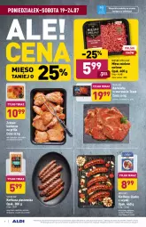 Gazetka promocyjna Aldi - Gazetka - ważna od 24.07 do 24.07.2021 - strona 4 - produkty: Kurczak, Mięso wołowe, Mięso mielone, Sok, Ser, Sokołów, Mięsne specjały, Lodówka, Tera, Piast, Morliny, Grill, Kiełbasa, Mięso, Kiełbasa śląska