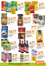 Gazetka promocyjna Gama - Gazetka Gama - Gazetka - ważna od 28.04 do 28.04.2023 - strona 5 - produkty: Tchibo, Cheetos, Kawa rozpuszczalna, Chipsy, Kawa mielona, Kawa, Chrupki, Velvet, Paola, Lack, Napój gazowany, Prima, Syrop, Jacobs Velvet, Tchibo Family, Oshee, Jacobs, Herbata, Napój, Fa