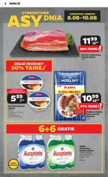 Gazetka promocyjna Netto - Od Czwartku - Gazetka - ważna od 14.08 do 14.08.2024 - strona 2 - produkty: Ser, Mus, Gra, Mascarpone, Muszynianka, Morliny, Boczek, Woda mineralna, Woda, Kiełbasa, Boczek wieprzowy, Kiełbasa śląska