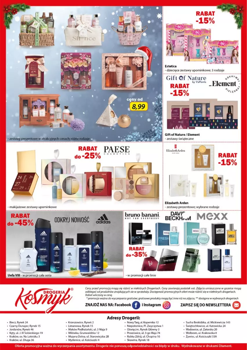 Gazetka promocyjna Kosmyk - Gazetka - ważna 03.12 do 31.12.2021 - strona 6 - produkty: Dres, Dzieci, Elizabeth Arden, Fa, Gift of Nature, Gra, Mexx, Tera