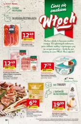 Gazetka promocyjna Auchan - Gazetka z MAŁĄ CENKĄ dźwigniesz więcej! Hipermarket Auchan - Gazetka - ważna od 21.02 do 21.02.2024 - strona 16 - produkty: Makaron, Ser, Gra, Salami, Prosciutto, Mascarpone, Szynka, Galbani, Pomidory