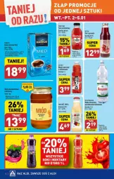 Gazetka promocyjna Aldi - Gazetka - ważna od 05.01 do 05.01.2024 - strona 8 - produkty: Dawtona, Sok, Mus, Gra, Granat, Muszynianka, Sok pomidorowy, Woda mineralna, Woda, Napój