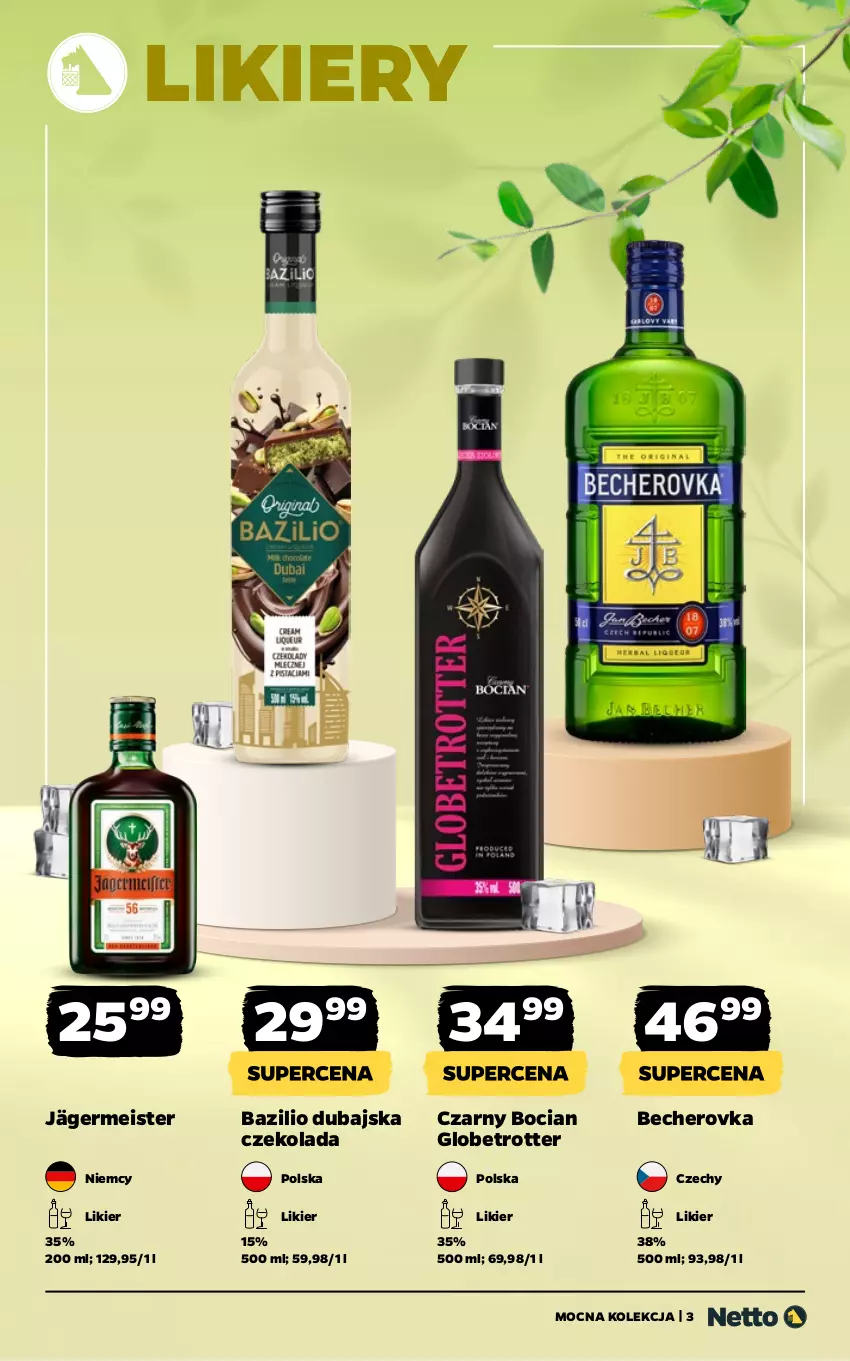 Gazetka promocyjna Netto - Alkohole - Mocne - ważna 27.04 do 09.05.2026 - strona 3 - produkty: Czekolada, Likier