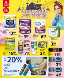 Gazetka promocyjna Selgros - Katalog Sprzątanie - Gazetka - ważna od 16.03 do 16.03.2022 - strona 8 - produkty: Jan Niezbędny, Papier, Worki na śmieci, Velvet, Ręcznik, Rolki, Prima, Worki na śmiec