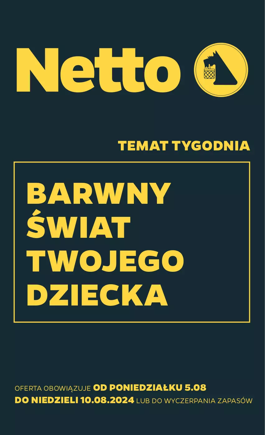 Gazetka promocyjna Netto - Od Poniedziałku Przemysłowa - ważna 05.08 do 10.08.2024 - strona 1