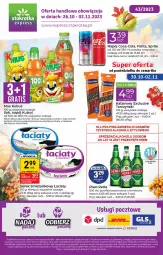 Gazetka promocyjna Stokrotka - Stokrotka Express - Gazetka - ważna od 02.11 do 02.11.2023 - strona 1 - produkty: Piwo, Sok, Ser, Por, Mus, Coca-Cola, Tarczyński, Serek, Perła, Fanta, Kubuś, Kabanos, Sprite, Napój, Fa
