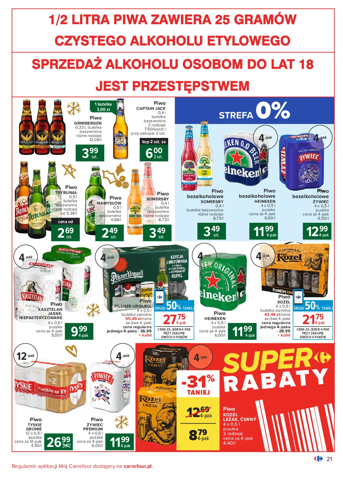 Gazetka promocyjna Carrefour - Gazetka Promocyjna - ważna 15.12 do 24.12.2020 - strona 21