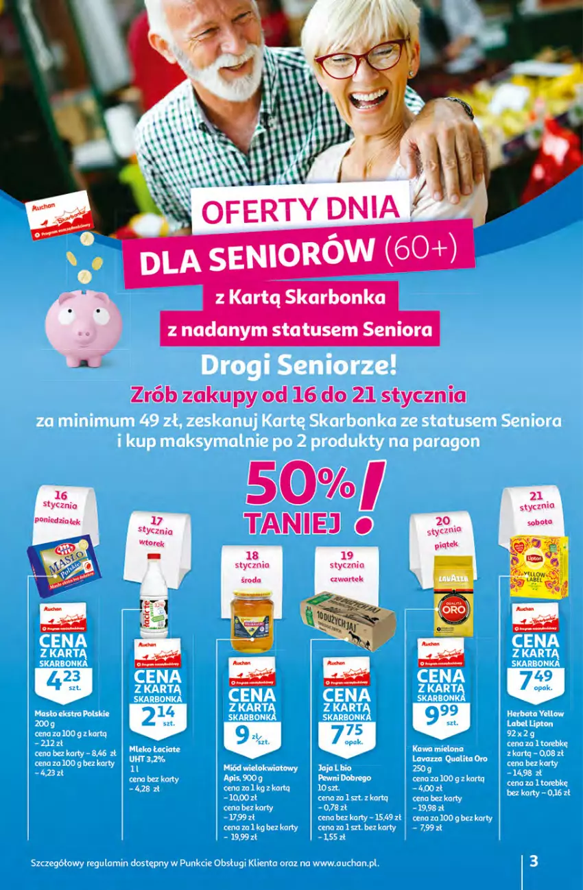 Gazetka promocyjna Auchan - Gazetka MAXI rewelacje Auchan Hipermarket - ważna 12.01 do 18.01.2023 - strona 3 - produkty: Fa