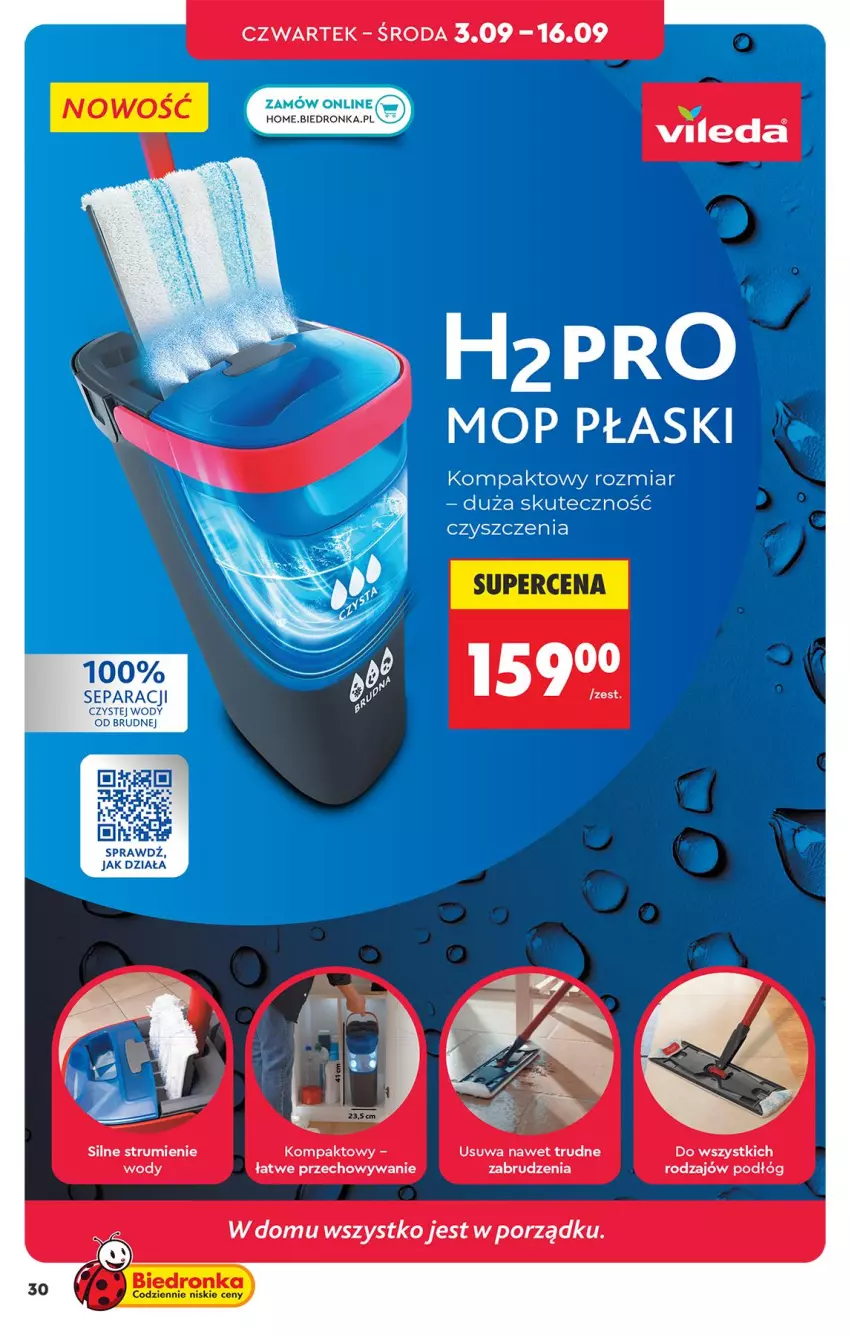 Gazetka promocyjna Biedronka - Okazje Tygodnia - ważna 31.08 do 12.09.2026 - strona 30 - produkty: Por, Rum, Vileda