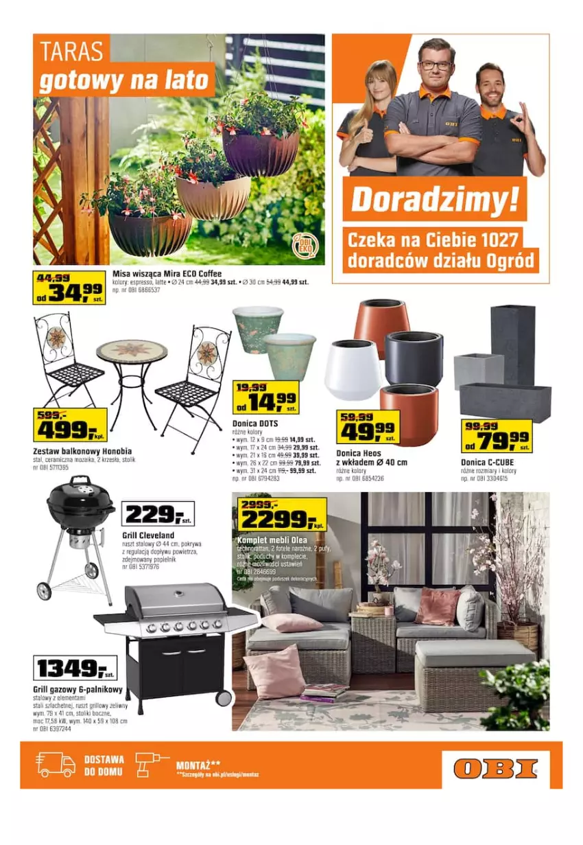 Gazetka promocyjna Obi - Gazetka OBI - ważna 25.05 do 14.06.2022 - strona 3 - produkty: Grill, Grill gazowy, Pokrywa, Tusz