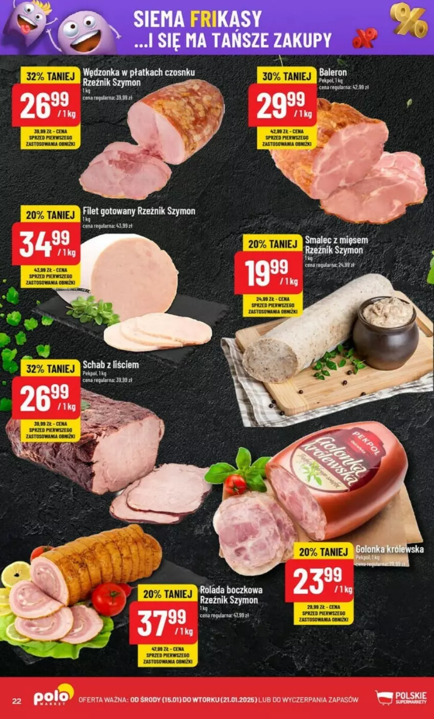 Gazetka promocyjna PoloMarket - ważna 15.01 do 21.01.2025 - strona 15 - produkty: Smalec