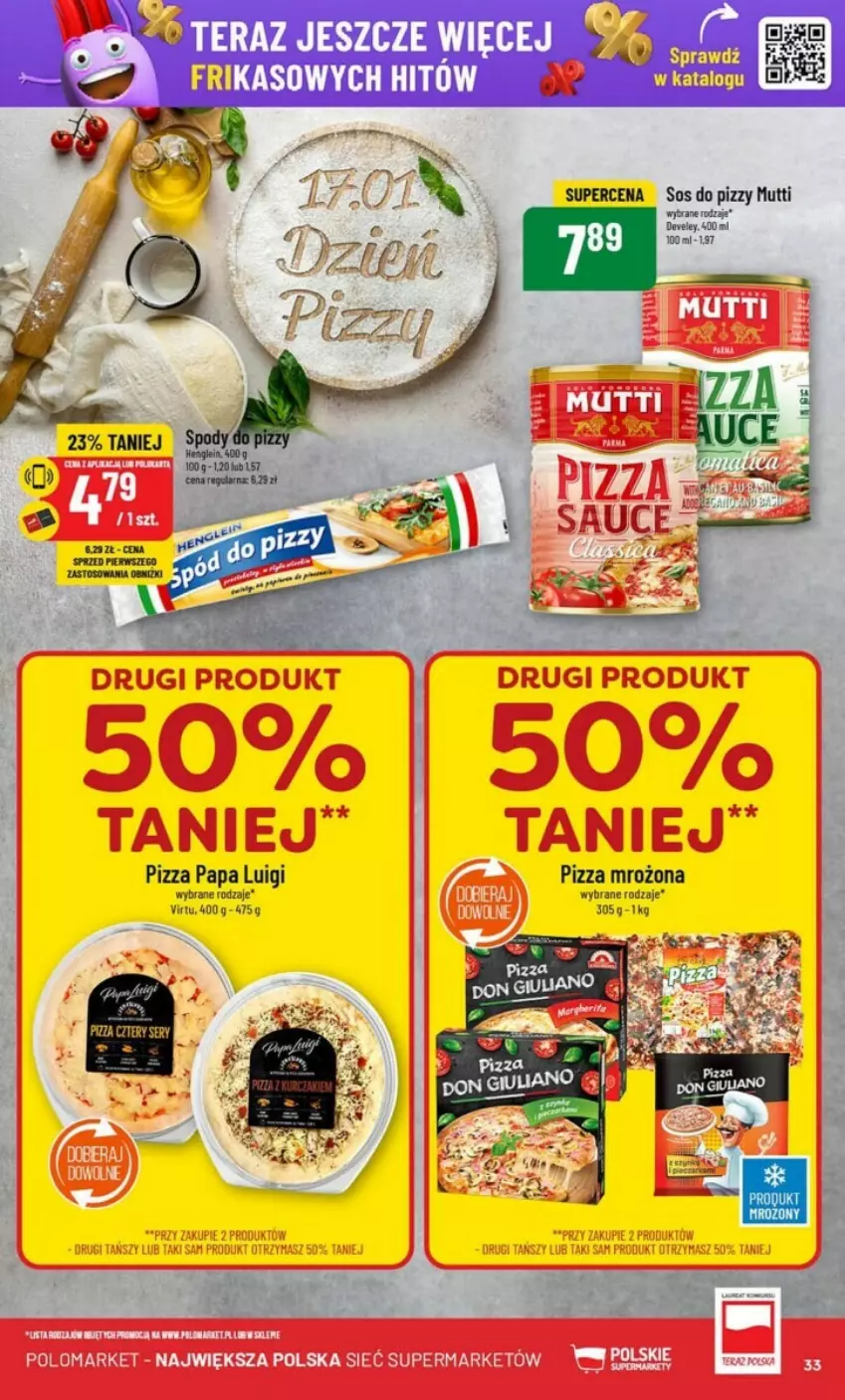 Gazetka promocyjna PoloMarket - ważna 15.01 do 21.01.2025 - strona 27 - produkty: Pizza, Tera, Virtu