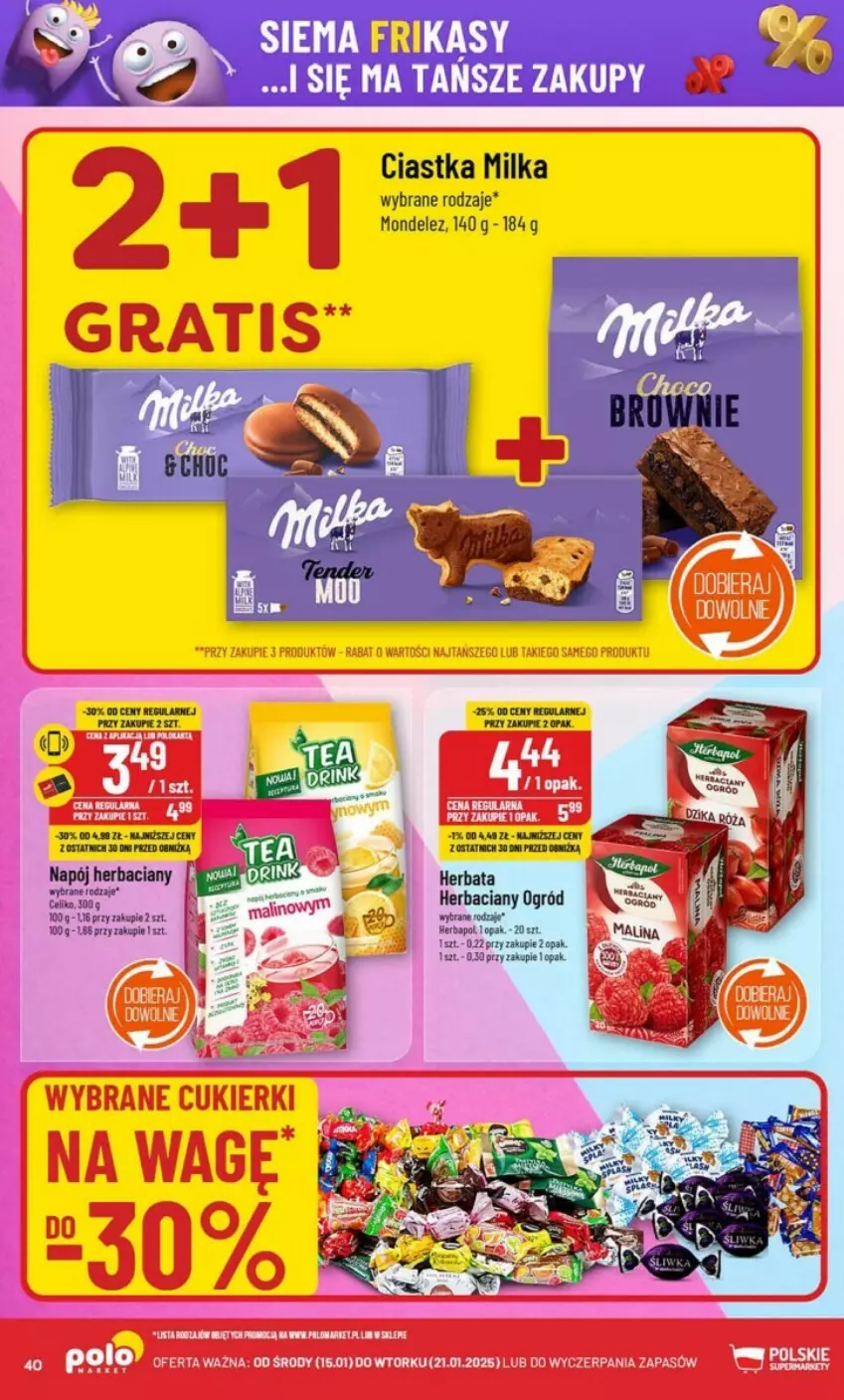 Gazetka promocyjna PoloMarket - ważna 15.01 do 21.01.2025 - strona 35 - produkty: Ciastka, Milka