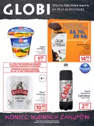 Gazetka promocyjna Carrefour - Gazetka Globi - Gazetka - ważna od 24.01 do 24.01.2022 - strona 2 - produkty: Piwa, Piwo, Gra, Kasztelan, Bell, Jogurt, Praliny, Napój gazowany, Bella, Jogobella, Napój