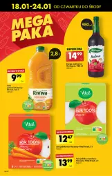Gazetka promocyjna Biedronka - Od czwartku - Gazetka - ważna od 24.01 do 24.01.2024 - strona 50 - produkty: Sok pomarańczowy, Sok, Sok jabłkowy, Syrop, Herbapol