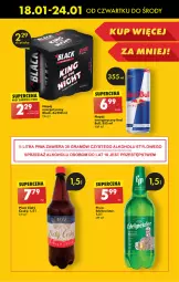 Gazetka promocyjna Biedronka - Od czwartku - Gazetka - ważna od 24.01 do 24.01.2024 - strona 51 - produkty: Piwa, Piwo, Gra, Napój energetyczny, Red Bull, Lack, Napój