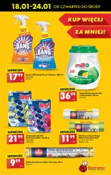 Gazetka promocyjna Biedronka - Od czwartku - Gazetka - ważna od 24.01 do 24.01.2024 - strona 53 - produkty: Zawieszka do wc, Bref, Cillit Bang, Kapsułki do prania, Folia aluminiowa