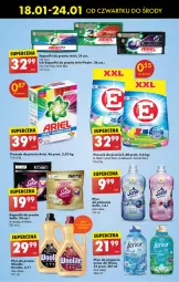 Gazetka promocyjna Biedronka - Od czwartku - Gazetka - ważna od 24.01 do 24.01.2024 - strona 65 - produkty: Proszek do prania, Lack, Leon, Płyn do płukania, Ariel, Kapsułki do prania, Fa