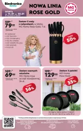 Gazetka promocyjna Biedronka - Od czwartku - Gazetka - ważna od 24.01 do 24.01.2024 - strona 72 - produkty: Por, Noż, Nóż do chleba, Nożyczki, Nóż uniwersalny, Tran, Sport, Chleb